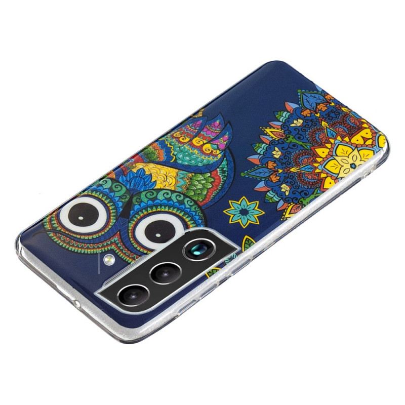 Maskica Samsung Galaxy S22 5G Mandala Fluorescentne Sove