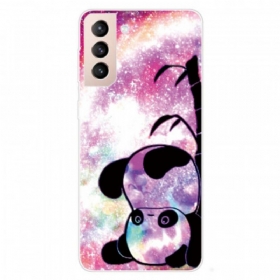 Maskica Samsung Galaxy S22 5G Panda I Bambus