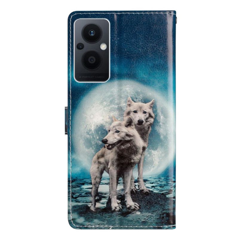 Futrola Oppo Reno 8 Lite Lanyard Wolf