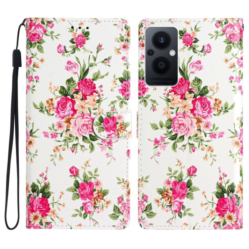 Futrola Oppo Reno 8 Lite Remen Liberty Flowers