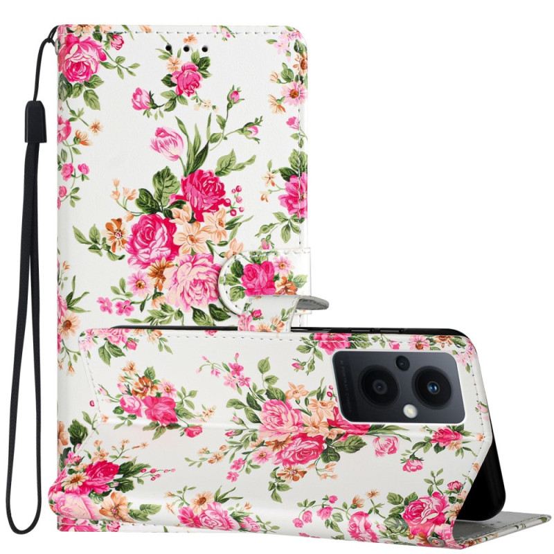 Futrola Oppo Reno 8 Lite Remen Liberty Flowers