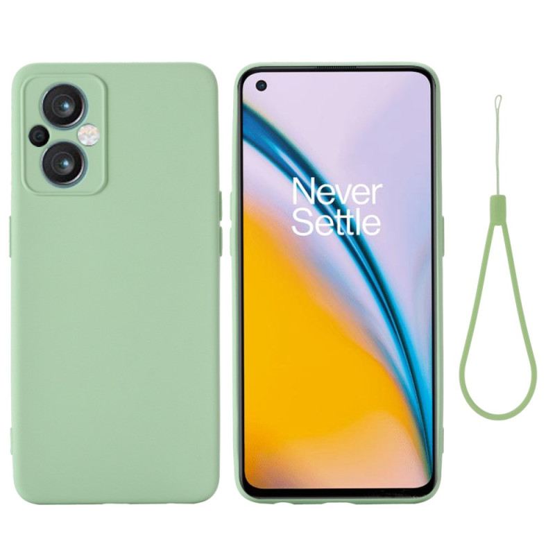 Maskica Oppo Reno 8 Lite Tekući Silikon S Remenčićima