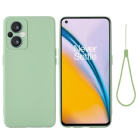 Maskica Oppo Reno 8 Lite Tekući Silikon S Remenčićima