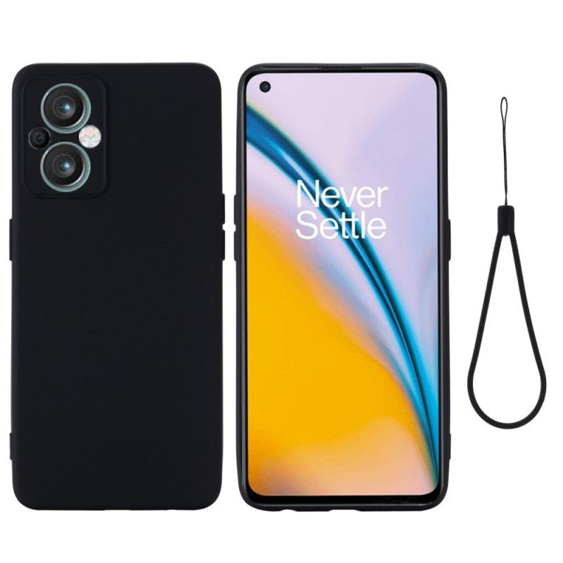 Maskica Oppo Reno 8 Lite Tekući Silikon S Remenčićima