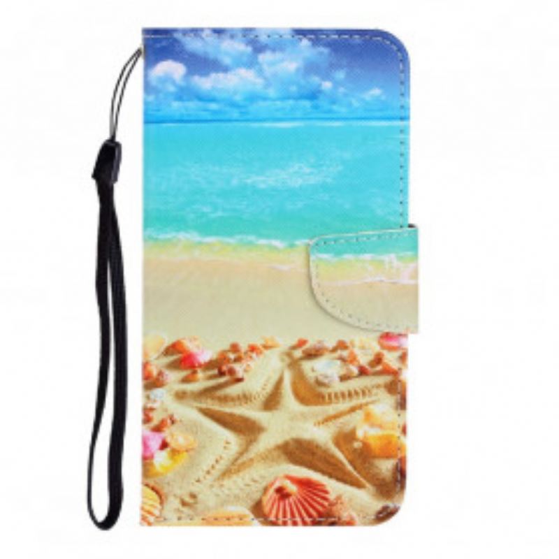 Futrola Samsung Galaxy A22 Lanyard Beach