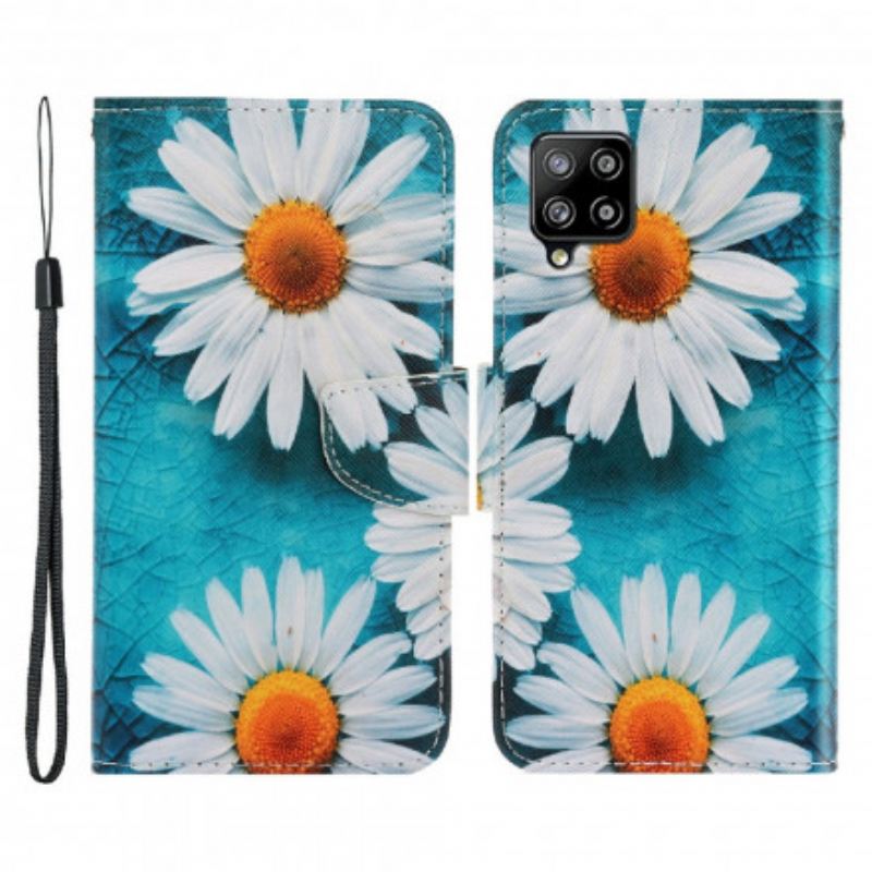 Futrola Samsung Galaxy A22 Thong Daisies