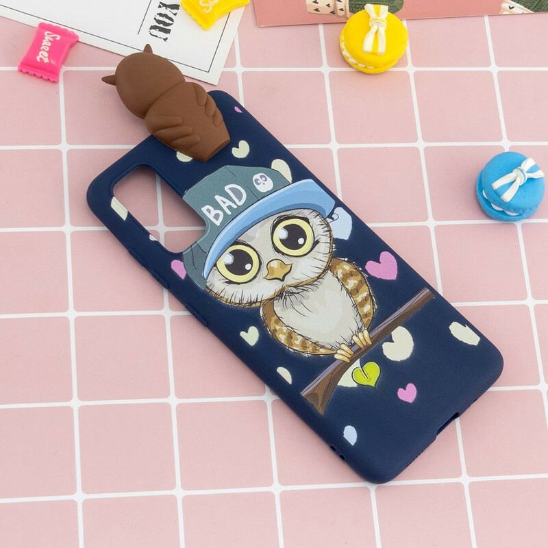 Maskica Samsung Galaxy A71 3d Zločesta Sova