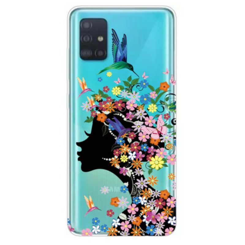 Maskica Samsung Galaxy A71 Lijepa Cvjetna Glava