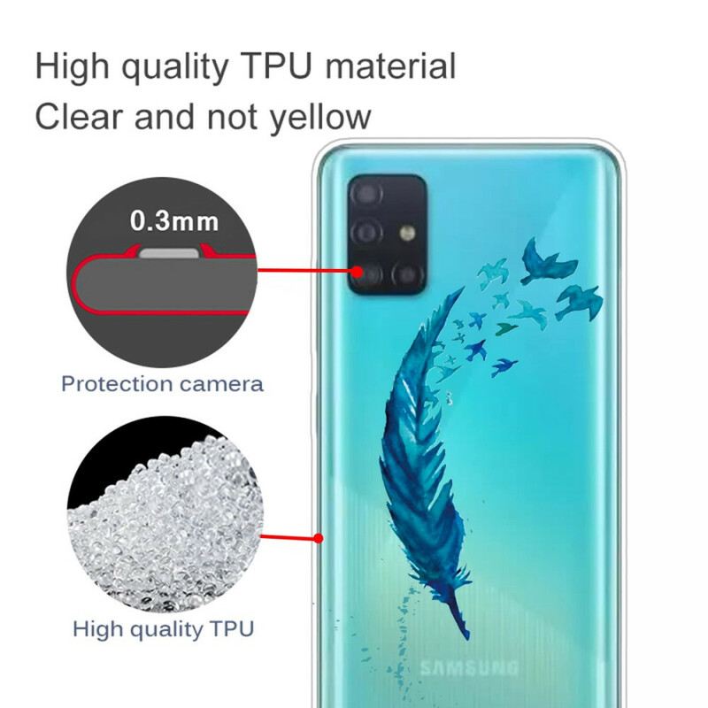 Maskica Samsung Galaxy A71 Prekrasno Pero