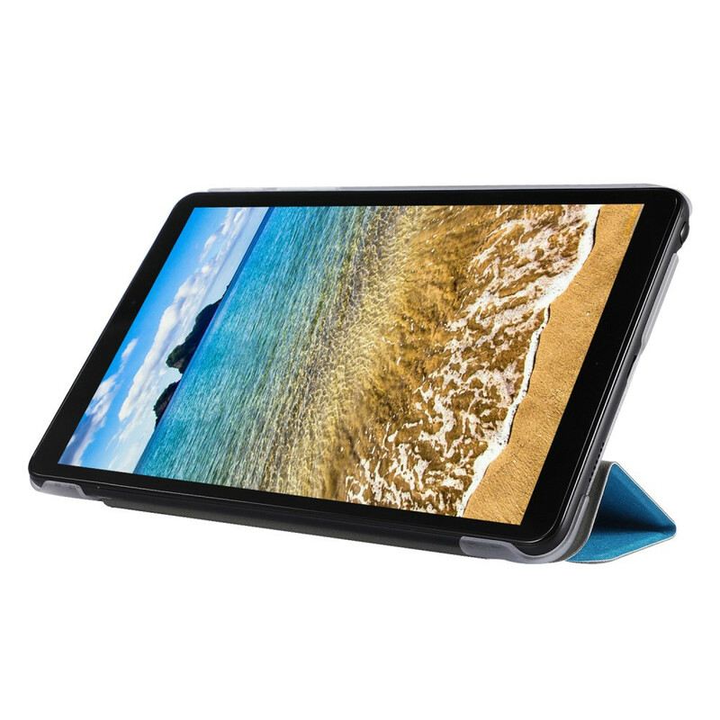 Maskica Samsung Galaxy Tab A7 Lite Tekstura Svile Od Umjetne Kože