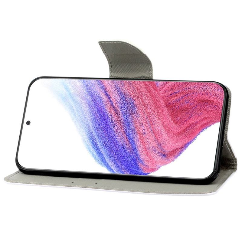 Flip Futrola Samsung Galaxy A53 5G Patchwork S Remenčićima