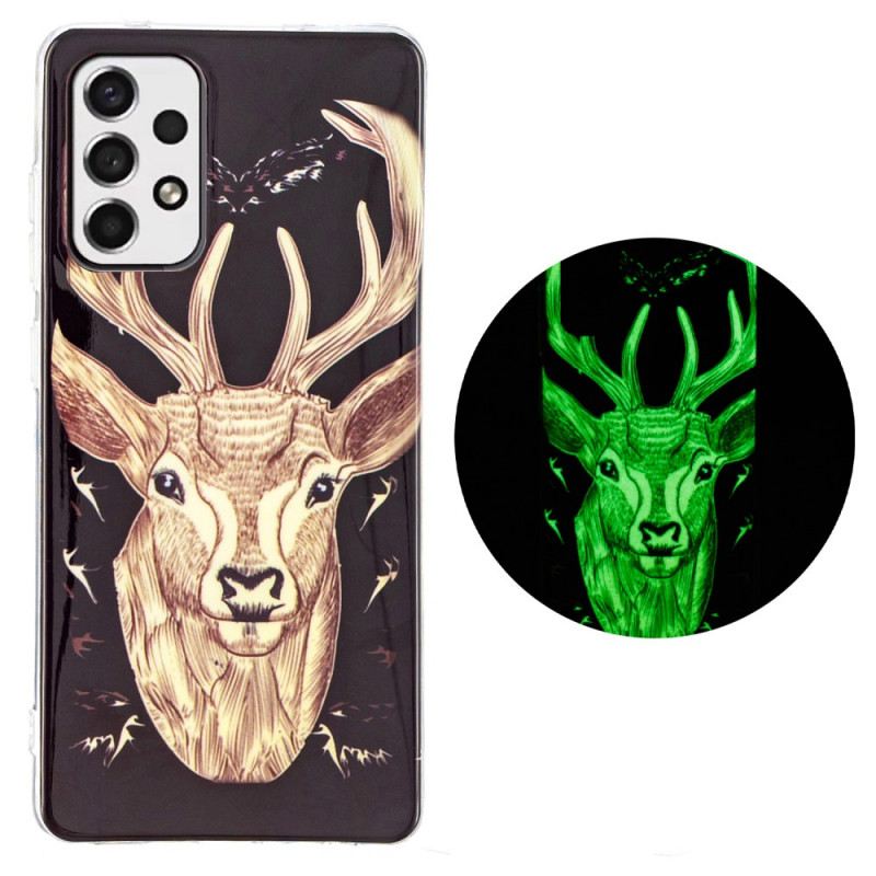 Maskica Samsung Galaxy A53 5G Fluorescentni Veličanstveni Jelen