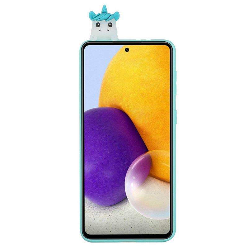 Maskica Samsung Galaxy A53 5G Jednorog Zabava 3d