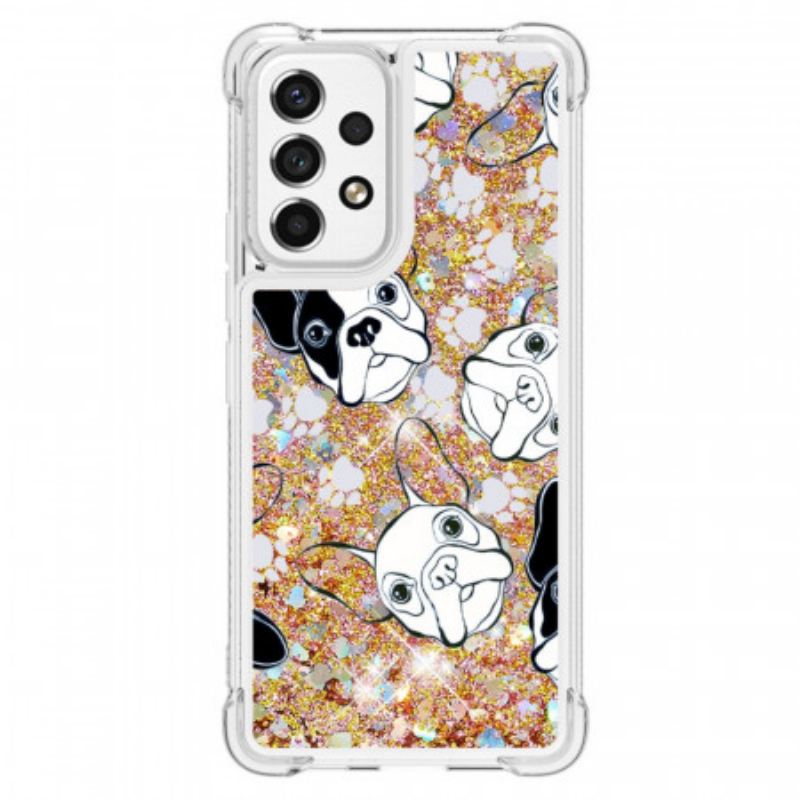 Maskica Samsung Galaxy A53 5G Mr Dog Sequins