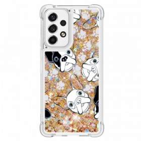 Maskica Samsung Galaxy A53 5G Mr Dog Sequins