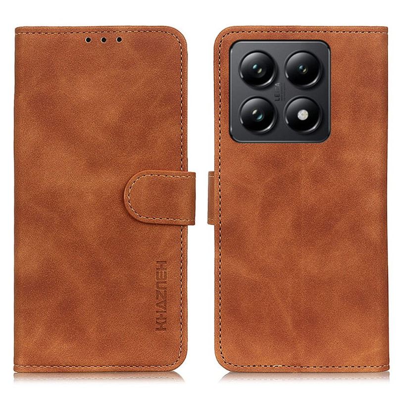 Kožna Futrola Xiaomi 14t Pro Khazneh Suede Style