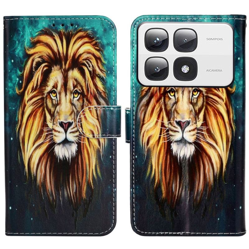 Kožna Futrola Xiaomi 14t Pro Lion Premium