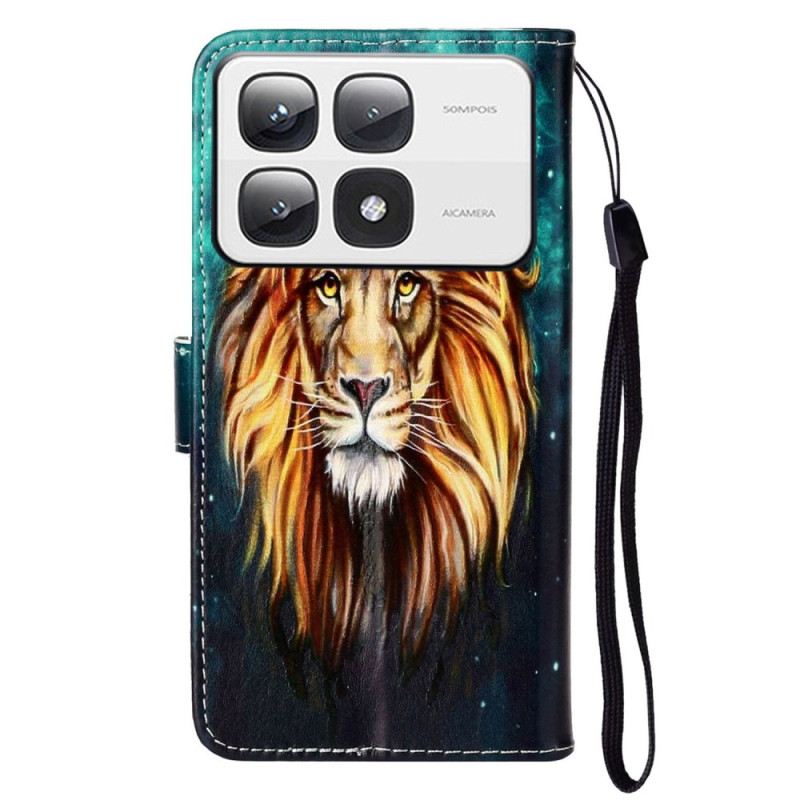 Kožna Futrola Xiaomi 14t Pro Lion Premium