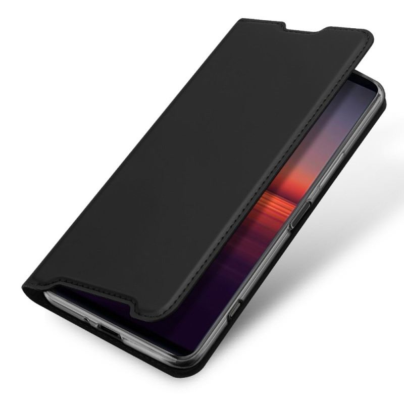 Flip Futrola Sony Xperia 1 IV Kožna Futrola Skin Pro Series Dux Ducis