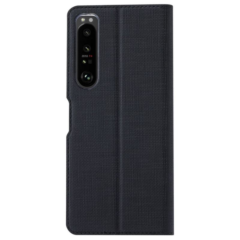 Flip Futrola Sony Xperia 1 IV Tekstura Tkanine Vili