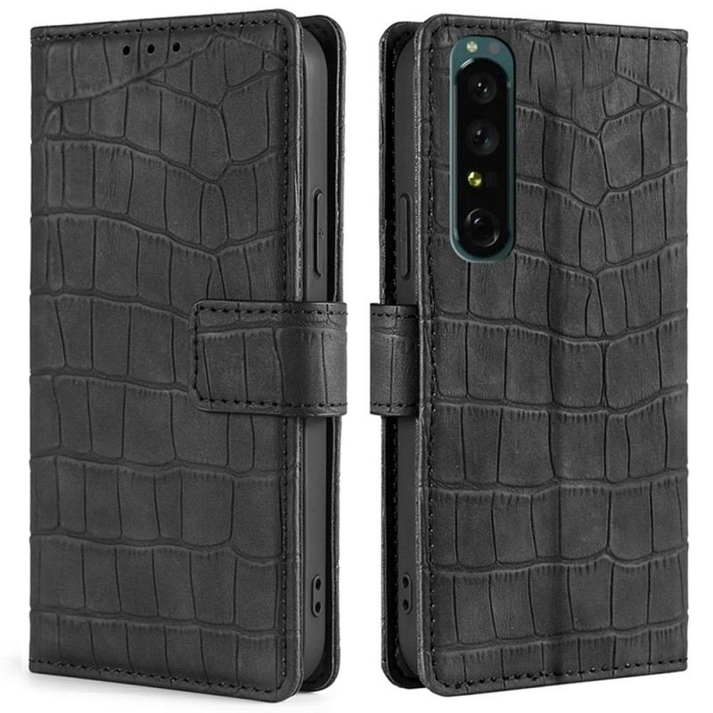 Futrola Sony Xperia 1 IV Stil Krokodila