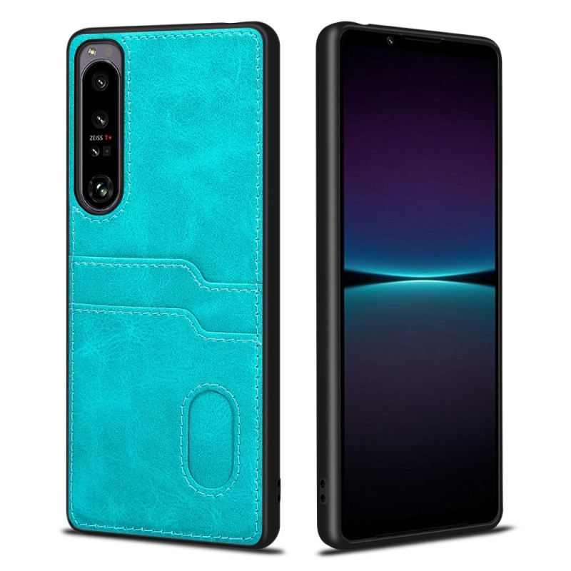 Maskica Sony Xperia 1 IV Dvostruki Držač Kartice