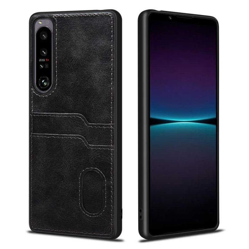 Maskica Sony Xperia 1 IV Dvostruki Držač Kartice