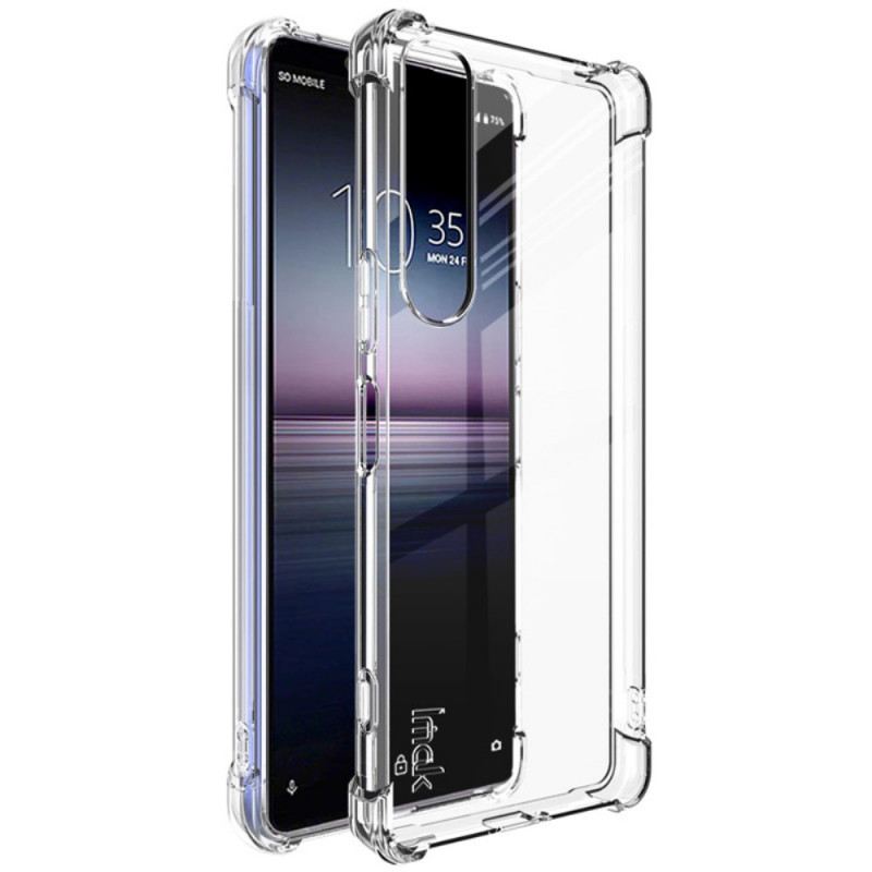 Maskica Sony Xperia 1 IV Transparentno S Imak Screen Filmom