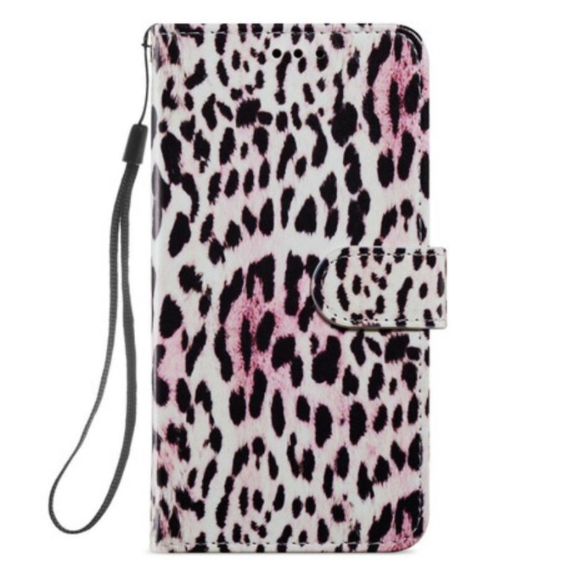 Flip Futrola Samsung Galaxy S21 FE Leopard Uzorak