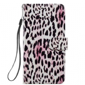 Flip Futrola Samsung Galaxy S21 FE Leopard Uzorak