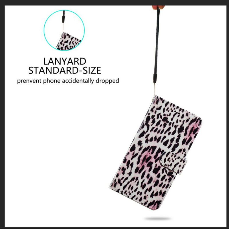 Flip Futrola Samsung Galaxy S21 FE Leopard Uzorak