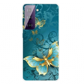 Maskica Samsung Galaxy S21 FE Fleksibilni Leptiri