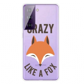 Maskica Samsung Galaxy S21 FE Fox / Crazy Like A Fox