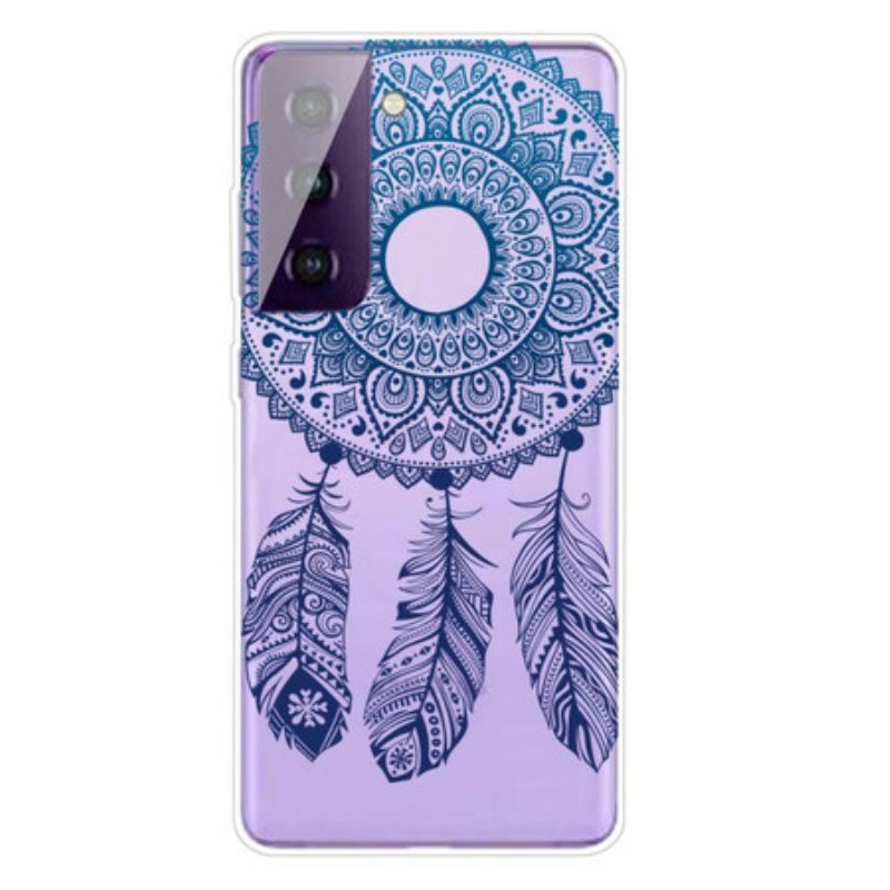 Maskica Samsung Galaxy S21 FE Mandala S Jednim Cvijetom