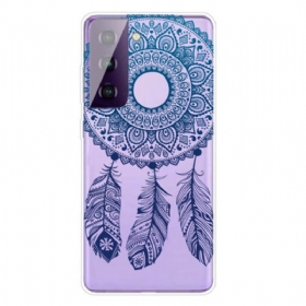 Maskica Samsung Galaxy S21 FE Mandala S Jednim Cvijetom