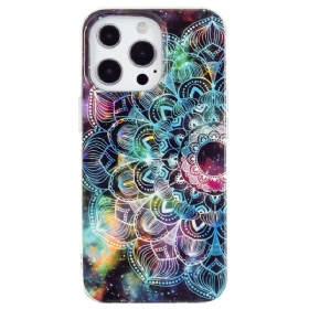 Maskica iPhone 15 Pro Max Fluorescentna Mandala