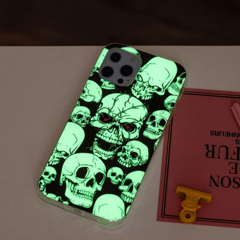 Maskica iPhone 15 Pro Max Fluorescentne Lubanje