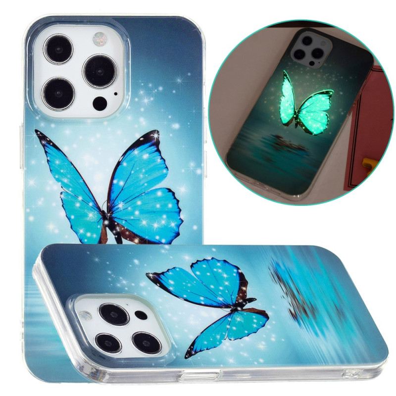 Maskica iPhone 15 Pro Max Fluorescentni Leptiri