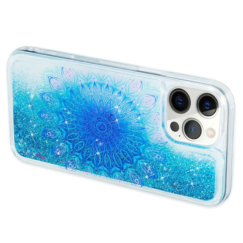 Maskica iPhone 15 Pro Max Mandala Glitter