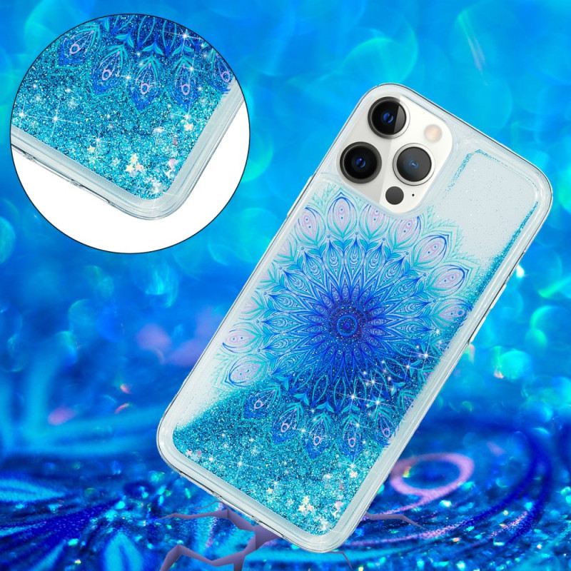 Maskica iPhone 15 Pro Max Mandala Glitter