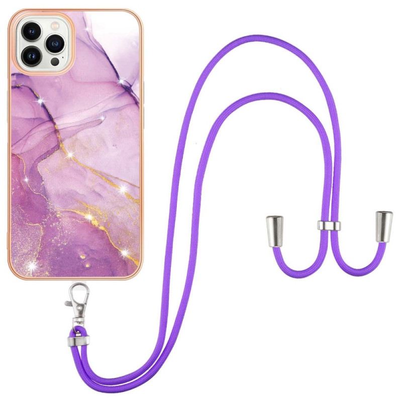 Maskica iPhone 15 Pro Max Mramorizirani Kabel