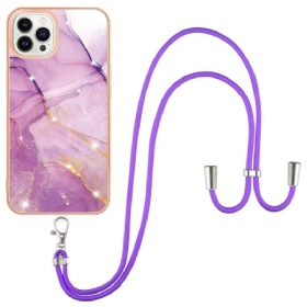 Maskica iPhone 15 Pro Max Mramorizirani Kabel