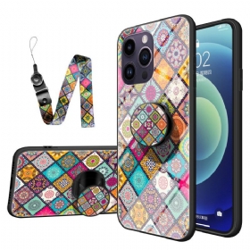 Maskica iPhone 15 Pro Max Patchwork