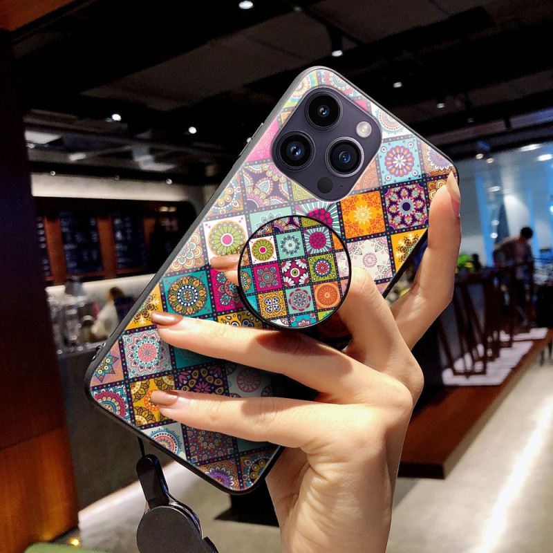 Maskica iPhone 15 Pro Max Patchwork