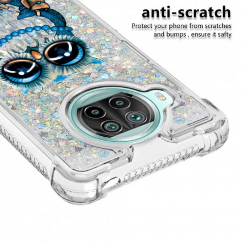 Maskica Xiaomi Mi 10T Lite Miss Owl Sequins