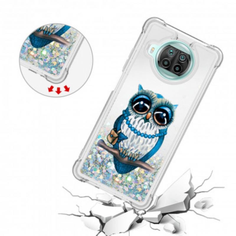 Maskica Xiaomi Mi 10T Lite Miss Owl Sequins