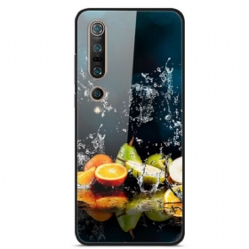 Maskica Xiaomi Mi 10 / 10 Pro Citrus Splash Kaljeno Staklo