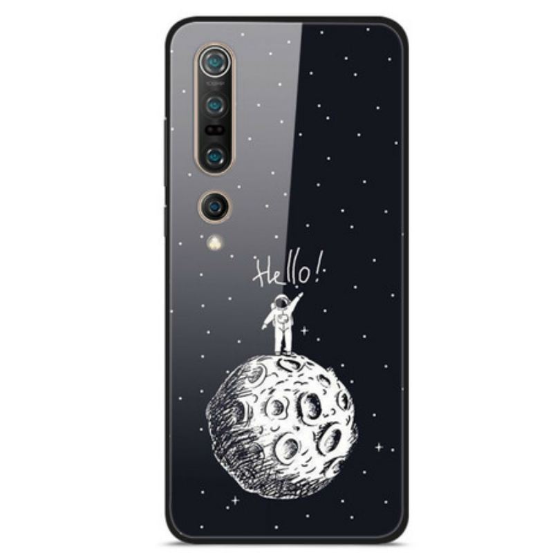 Maskica Xiaomi Mi 10 / 10 Pro Hello Moon Kaljeno Staklo