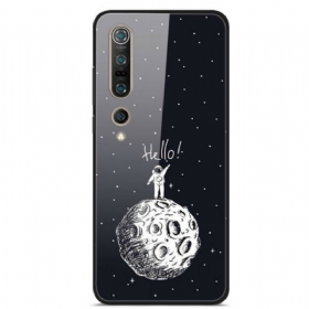 Maskica Xiaomi Mi 10 / 10 Pro Hello Moon Kaljeno Staklo