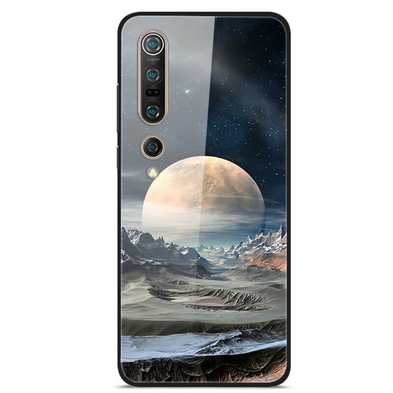 Maskica Xiaomi Mi 10 / 10 Pro Kaljeno Staklo Space Moon